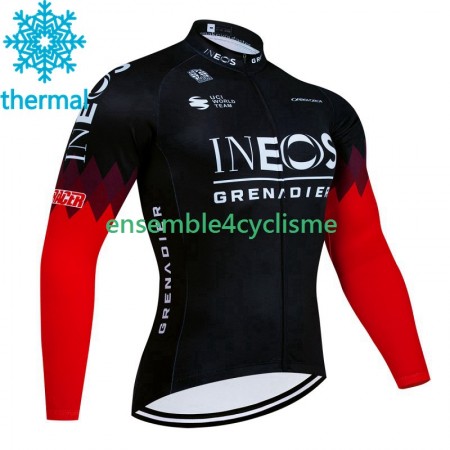 Maillot Cyclisme Hiver Thermal Fleece Ineos Grenadier 2023 N002